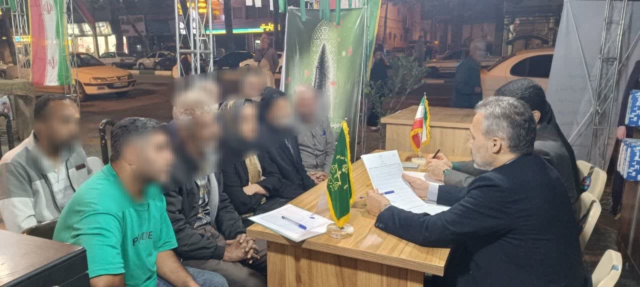 عفو فاطمی در نمایشگاه دادگستر