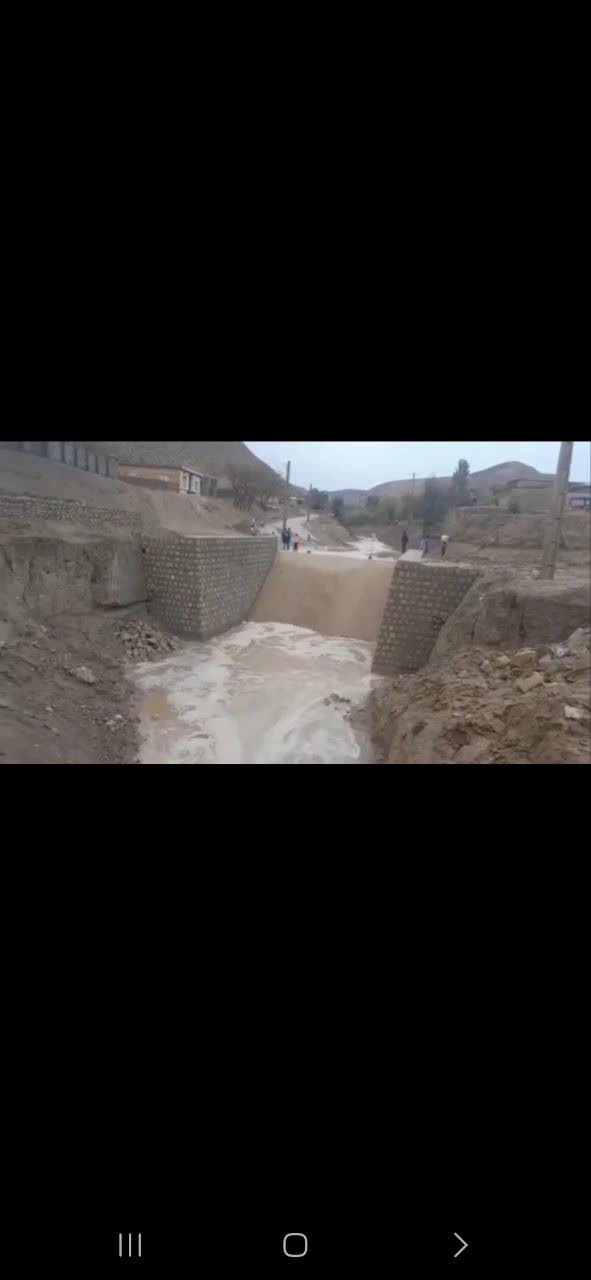 وقوع سیلاب در روستاهای اوقچی و گچیسو کلاله