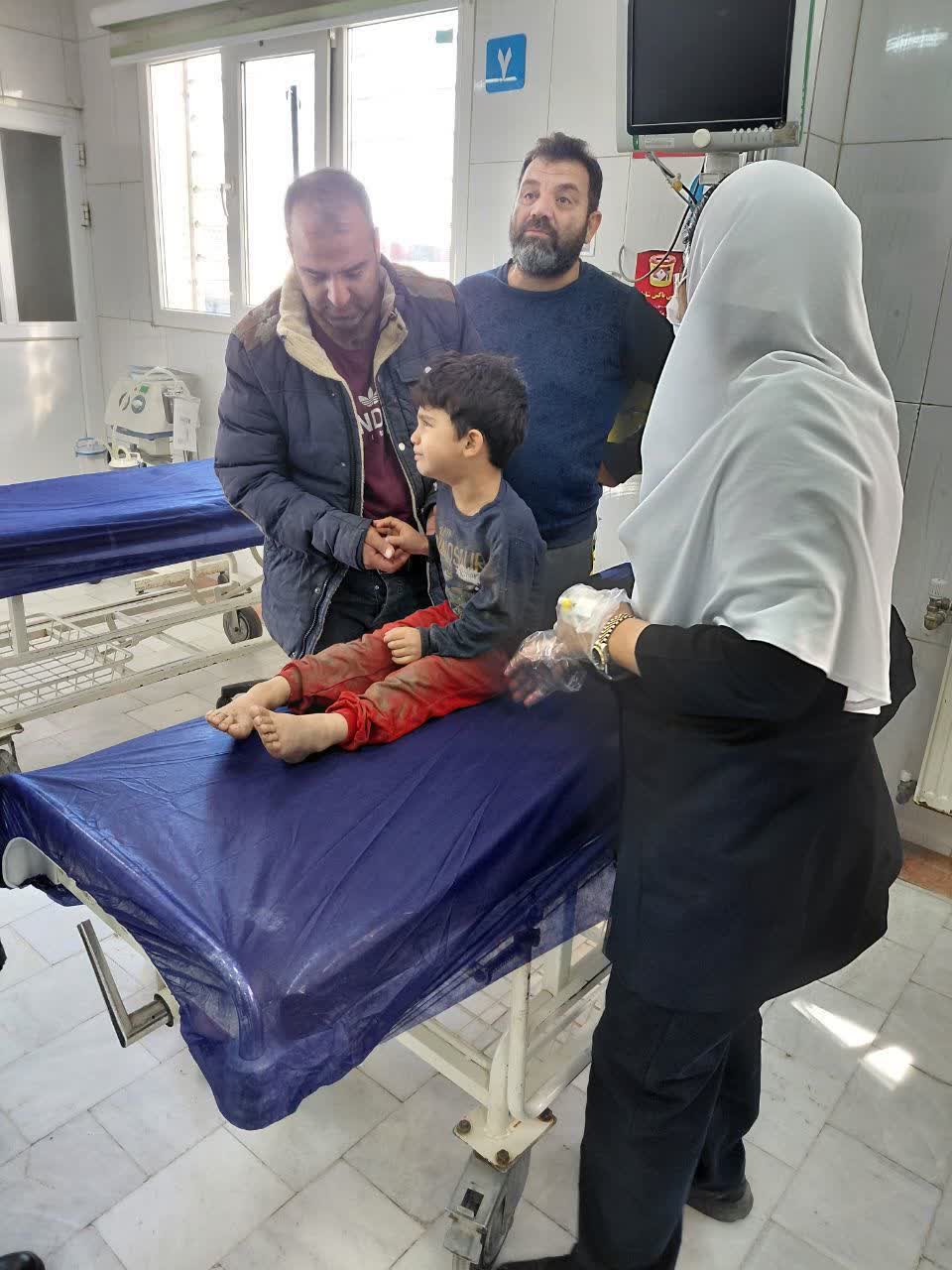 نجات کودک گمشده در کلاله با عملیات سریع پلیس