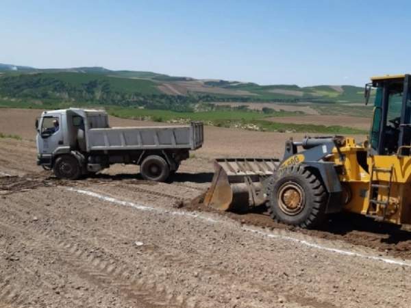 آغاز عملیات اجرایی احداث منازل آسیب دیدگان روستای آق امام مراوه تپه+ تصاویر