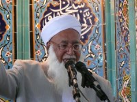 نقدی بر اظهارات متناقض مولوی گرگیج در مورد عزاداران امام حسین (ع) + فیلم و تصاویر