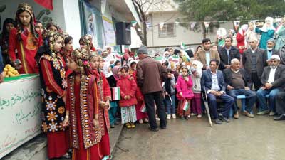 گزارش تصویری از جشن انقلاب در روستاهای گوگجه و عزیزآباد کلاله