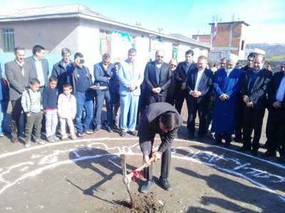 کلنگ دو مدرسه در شهرستان کلاله با اعتبارات میلیاردی بر زمین خورد+ تصاویر