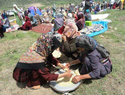 گزارش تصویری از جشنواره فرهنگ و اقتصاد در روستای زاو بالا