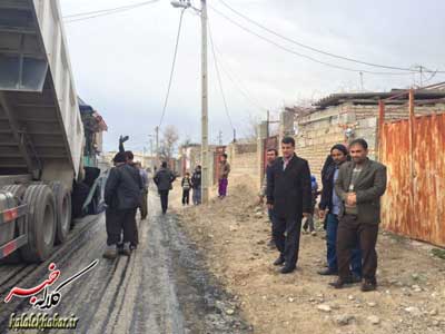 پروژه آسفالت روستای باینال دهستان کنگور کلید خورد+تصویر